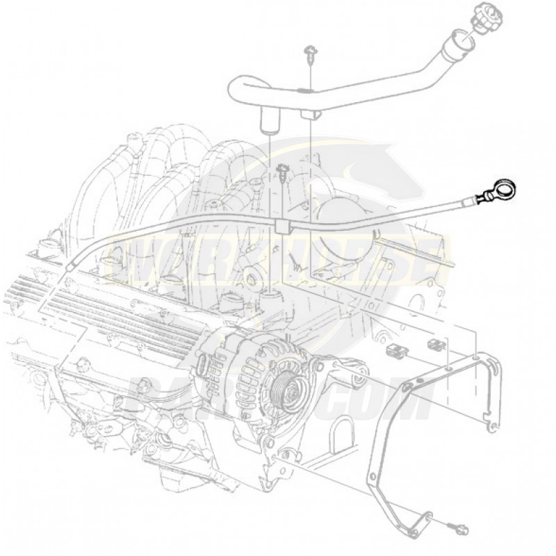 12557090 - Indicator Asm - Engine Oil Level (Dipstick)